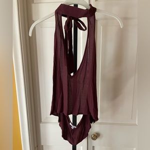 Tobi halter top, size M